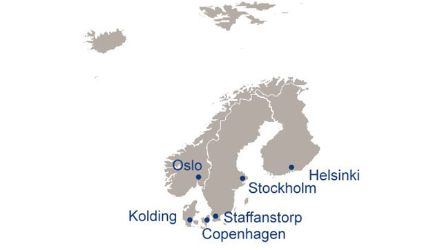 Alfa laval Nordic map 640x360