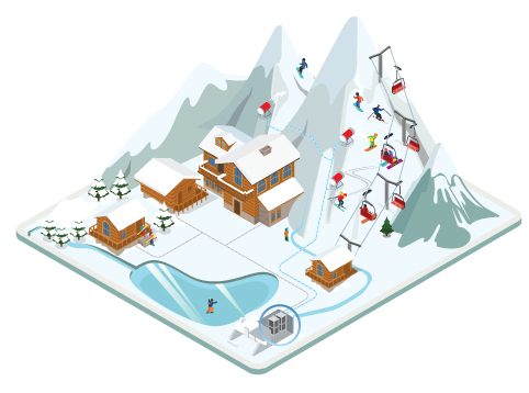 Ski resort MBR membrane 482x358