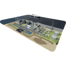 Gasproductie op land